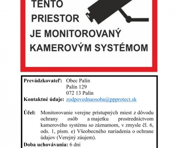 Aktuality / Kamerový systém na dome smútku a v areáli cintorína - foto