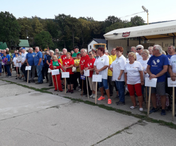 Vinné jazero - Športový deň JDS - Jednota dôchodcov ZO Palín