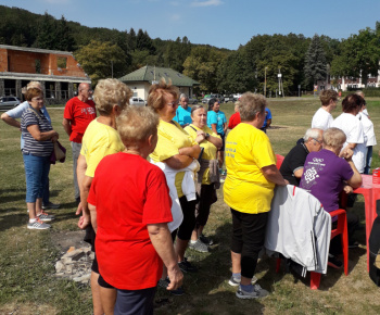 Vinné jazero - Športový deň JDS - Jednota dôchodcov ZO Palín