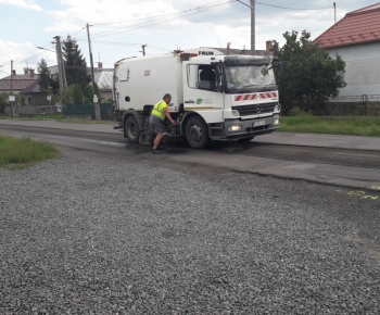 Rekonštrukcia cesty II/555 v obci Palín