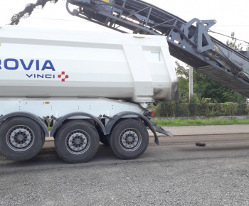 Rekonštrukcia cesty II/555 v obci Palín