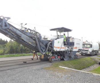 Rekonštrukcia cesty II/555 v obci Palín