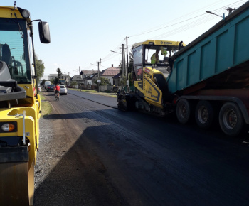Rekonštrukcia cesty II/555 v obci Palín