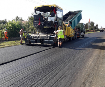 Rekonštrukcia cesty II/555 v obci Palín