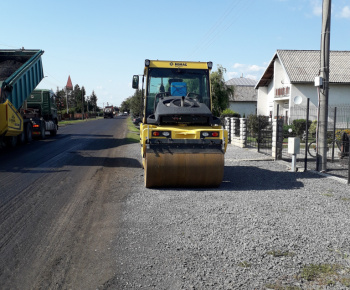 Rekonštrukcia cesty II/555 v obci Palín