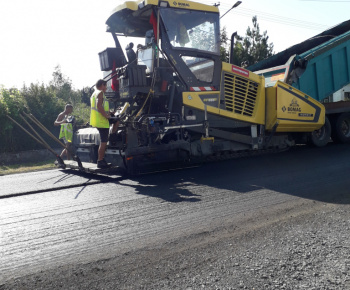 Rekonštrukcia cesty II/555 v obci Palín