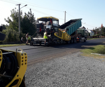 Rekonštrukcia cesty II/555 v obci Palín