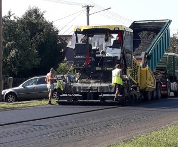 Rekonštrukcia cesty II/555 v obci Palín