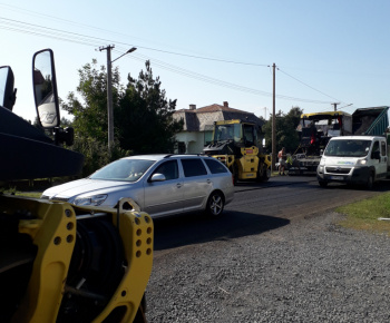 Rekonštrukcia cesty II/555 v obci Palín