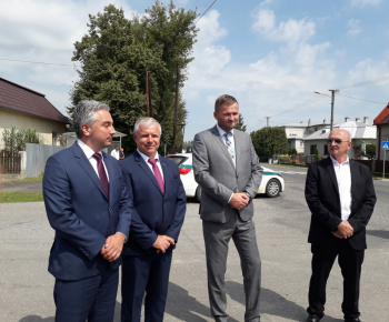 Odovzdávanie stavby - Rekonštrukcia cesty II/555 Michalovce - Ve