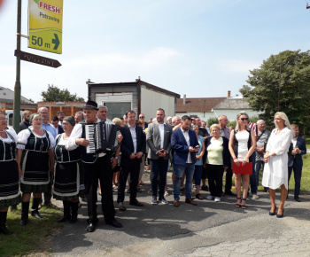 Odovzdávanie stavby - Rekonštrukcia cesty II/555 Michalovce - Ve