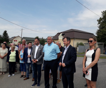 Odovzdávanie stavby - Rekonštrukcia cesty II/555 Michalovce - Ve