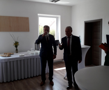 Odovzdávanie stavby - Rekonštrukcia cesty II/555 Michalovce - Ve