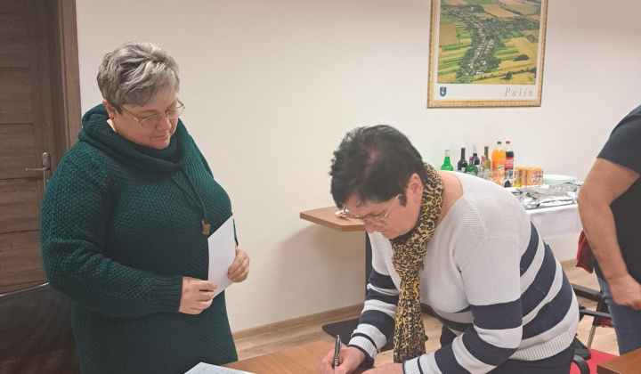 7. fotografia fotogalérie Ustanovujúce zastupiteľstvo Obecného zastupiteľstva obce Palín