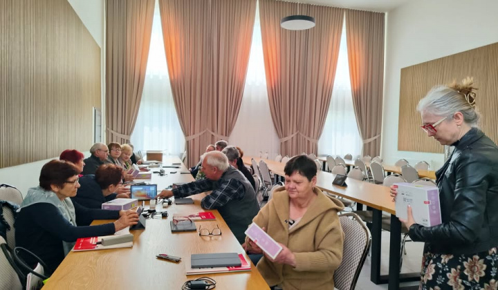 10. fotografia fotogalérie Aktuality / Ukončenie 1. kola projektu Digitálni seniori - foto