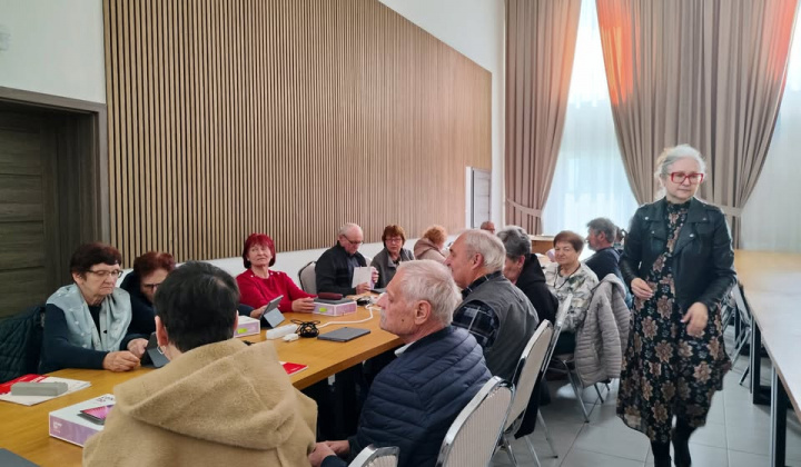 12. fotografia fotogalérie Aktuality / Ukončenie 1. kola projektu Digitálni seniori - foto