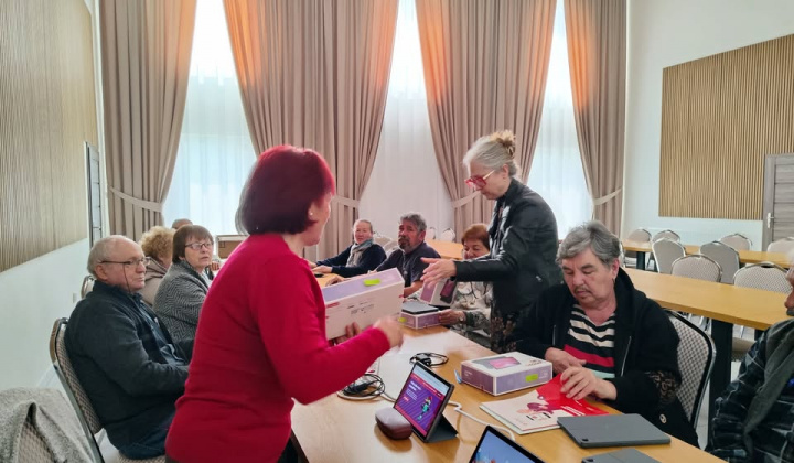 13. fotografia fotogalérie Aktuality / Ukončenie 1. kola projektu Digitálni seniori - foto