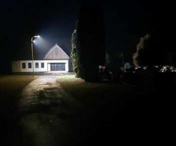 Aktuality / Osvetlenie miestneho cintorína - foto