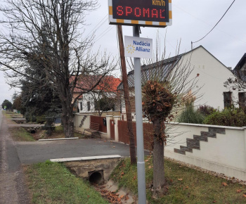 Aktuality / projekt Zlepšenie bezpečnosti cestnej premávky v obci Palín - foto