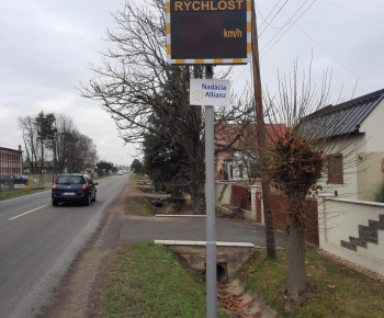 Aktuality / projekt Zlepšenie bezpečnosti cestnej premávky v obci Palín - foto