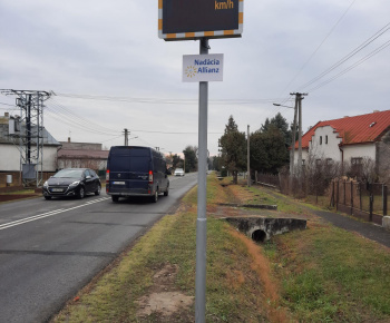 Aktuality / projekt Zlepšenie bezpečnosti cestnej premávky v obci Palín - foto